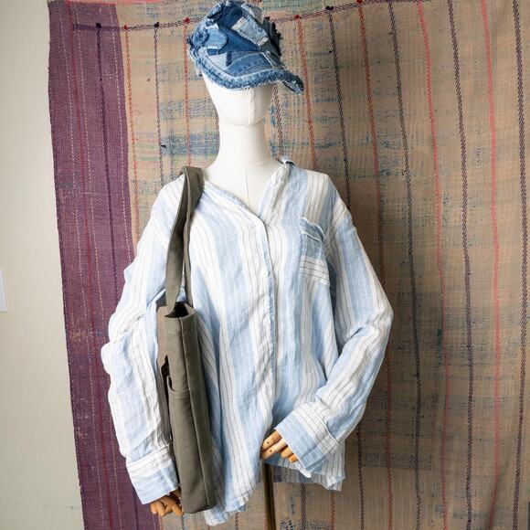 Upcycled handmade carhartt canvas tote bag - Picture 3 of 6